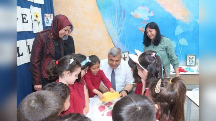 Afyonkarahisar'da anaokulu öğrencileri keçe atölyesinde el becerilerini geliştirdi