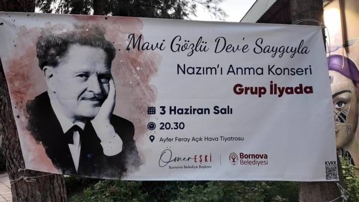 Bornova Belediyesi, Nazım Hikmet'i ölümünün 62. yılında konserle andı