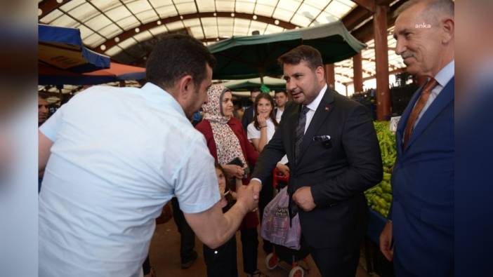 Kahramankazan Belediye Başkanı Çırpanoğlu, Salı Pazarı’nı ziyaret etti