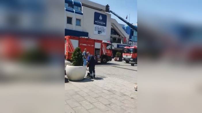 Büyük İstanbul Otogarı'nda yangın paniği
