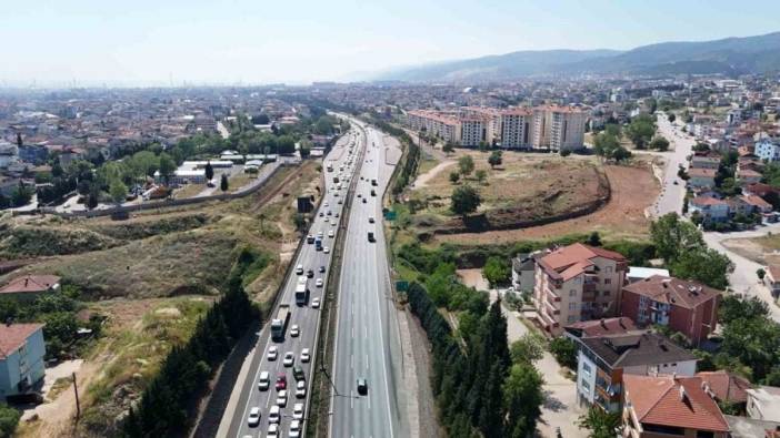 TEM Otoyolu Kocaeli geçişinde Kurban Bayramı yoğunluğu