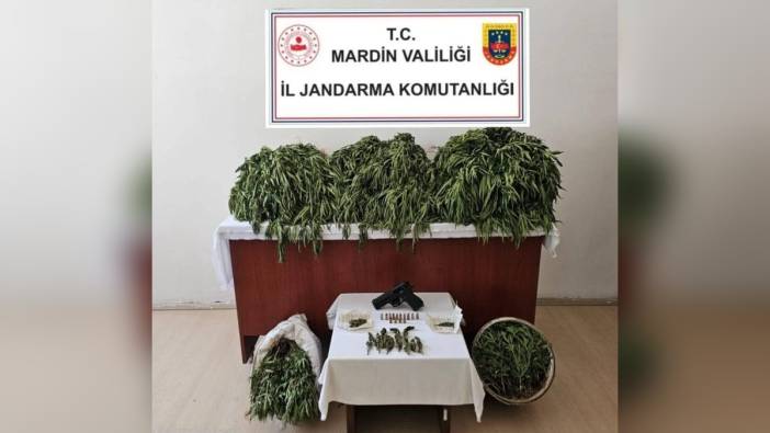 Nusaybin'de uyuşturucu operasyonu: 4 gözaltı