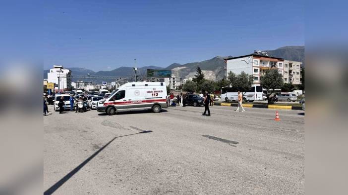 İskenderun'da yaşlı kadına otomobil çarptı