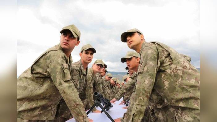 Erzincan'da askerler yemin etti