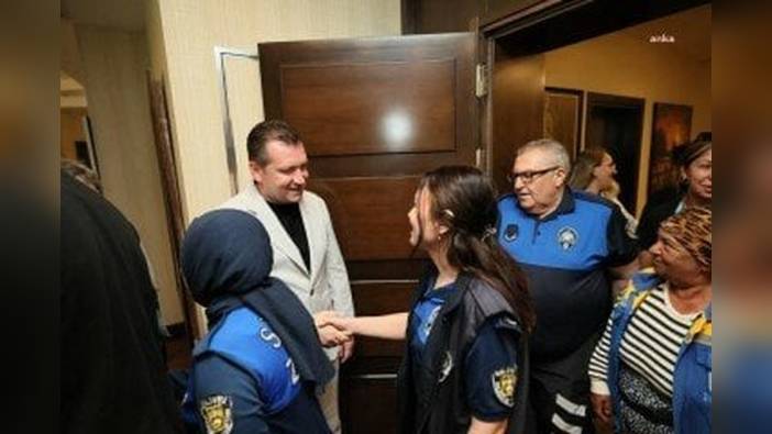 Silivri Belediye Başkanı Balcıoğlu, personelin bayramını kutladı