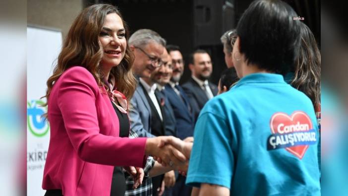 Başkan Yüceer, Tekirdağ Büyükşehir Belediyesi çalışanları ile bayramlaştı