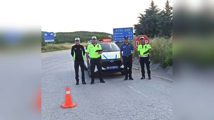 Samsun-Ankara karayolunda Kurban Bayramı trafik tedbirleri artırıldı
