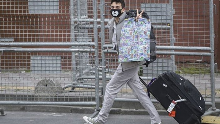 Avrupa'dan gelen ilk kafilede yer alanların karantina yurtlarından tahliyesi başladı