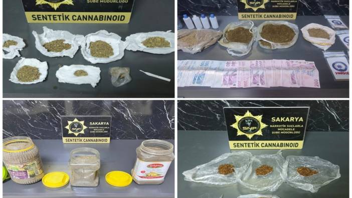Sakarya'da 54 zehir tacirine gözaltı