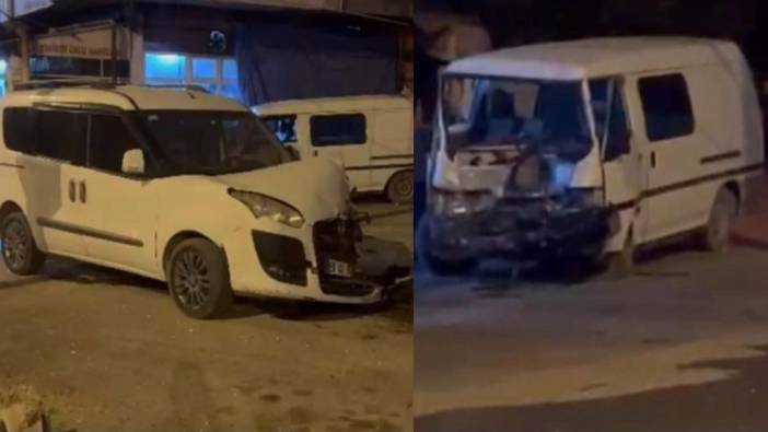 Uyuyakalan tır sürücüsü dehşet saçtı!