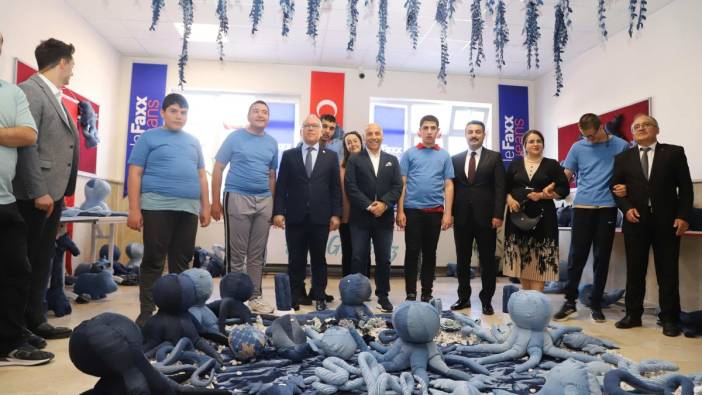 Sivas'ta kumaş atıkları oyuncağa dönüştü