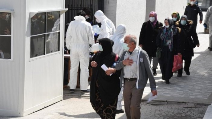 Kayseri'de karantinadaki umrecilerden 192'sinin tahliyesi tamamlandı