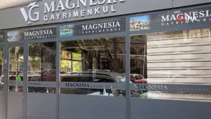 Mermiler havada uçuştu! Emlak ofisinde silahlı kavga