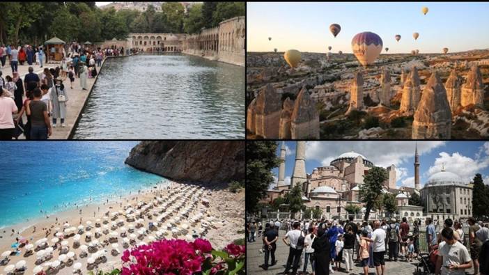Bakan açıkladı turizmde rekor gelir