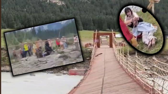 Asma köprü çöktü! Çok sayıda ölü ve yaralı var