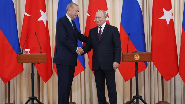 Cumhurbaşkanı Erdoğan ile Rusya Devlet Başkanı Putin, telefonda görüştü