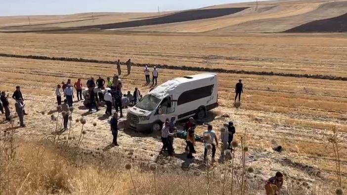 Malazgirt yolunda feci kaza!