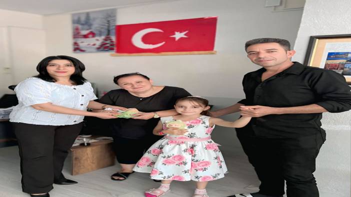 8 yaşında, bulduğu içi para dolu cüzdanı sahibine teslim etti