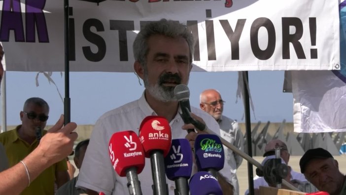 Rize'de balık çiftliklerine karşı büyük direniş