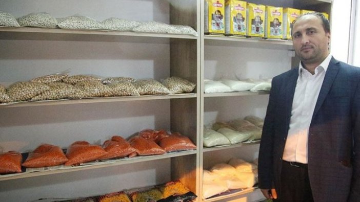 Manisalı imam camide 'sosyal market' kurdu