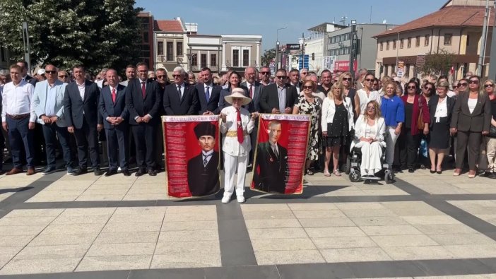 CHP 102 yaşında! Kutlamalar Edirne'de yapıldı