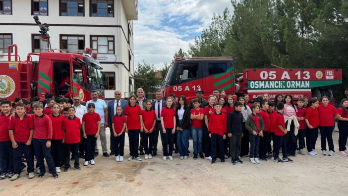 Öğrencilere doğa ile ilgili farkınalık eğitimi