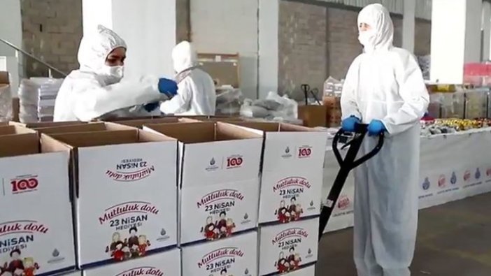 İBB'den 100 bin çocuğa 23 Nisan armağanı