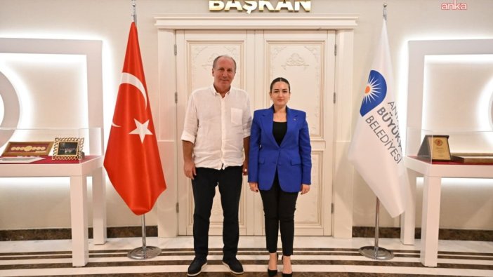 Muharrem İnce, Antalya'da Özdemir ile buluştu