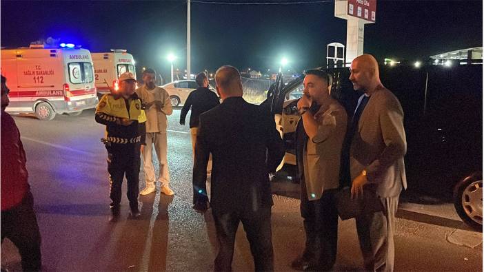 Sivasspor aracının trafik kazası