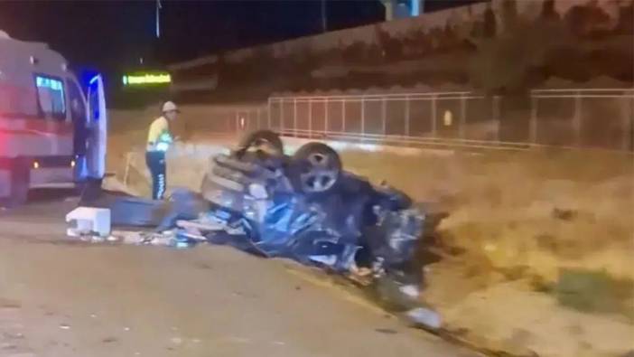 Manisa'daki kaza ölümle sonuçlandı