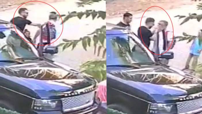 Çocuklarının gözü önünde darp edildi!