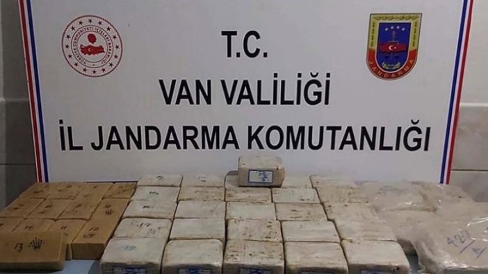 Van'da 39 kilogram eroin ele geçirildi