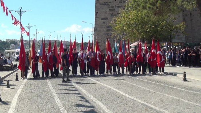 Atatürk’ün Sinop’a gelişi 97 yıl sonra coşkuyla anıldı