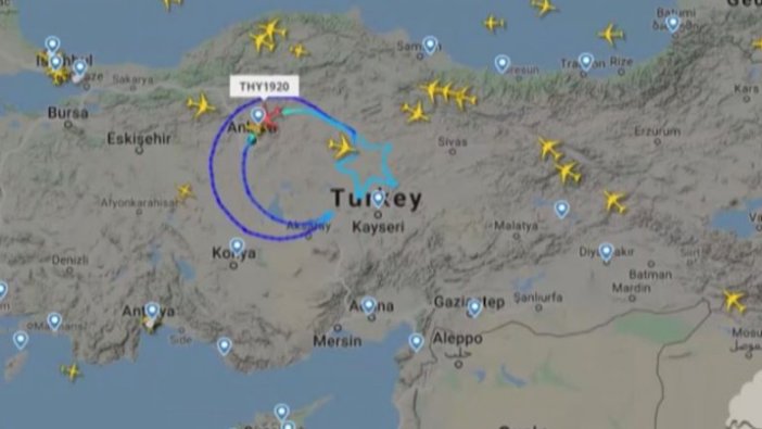 THY'nin 'TK1920' kodlu özel uçuşu tamamlandı