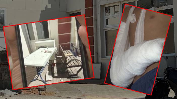 Şakalaştığı arkadaşını pencereden itti!