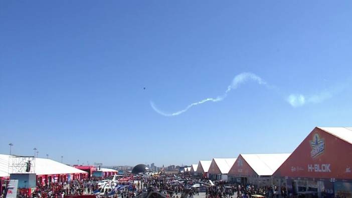 Teknofest'te Solotürk rüzgarı