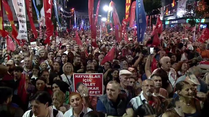 İmamoğlu'ndan Bahçelievler mitingine güçlü mesaj