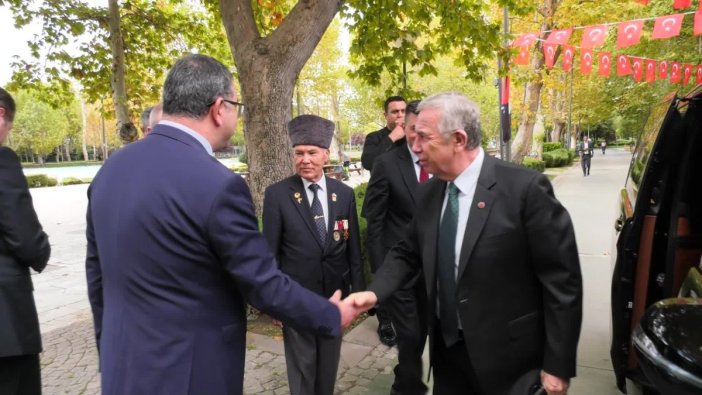 Mansur Yavaş’tan gazilere destek ziyareti