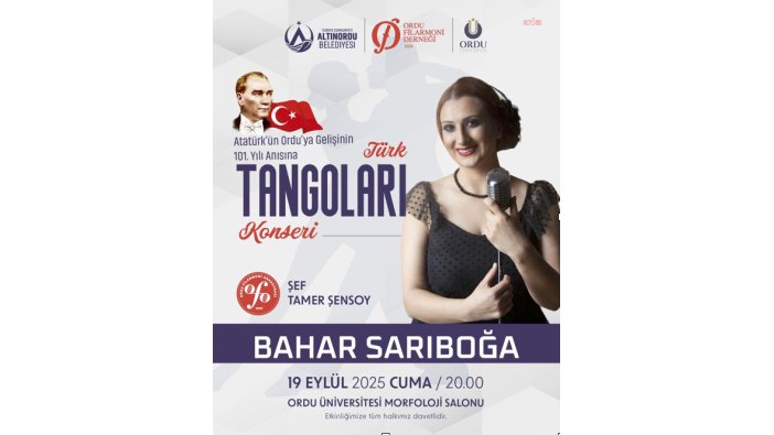 Atatürk'ün Ordu'ya gelişini kutlayan konser yarın gerçekleşiyor