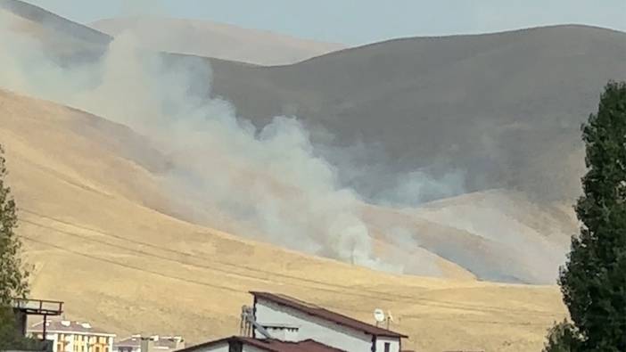Hakkari'de yangın!