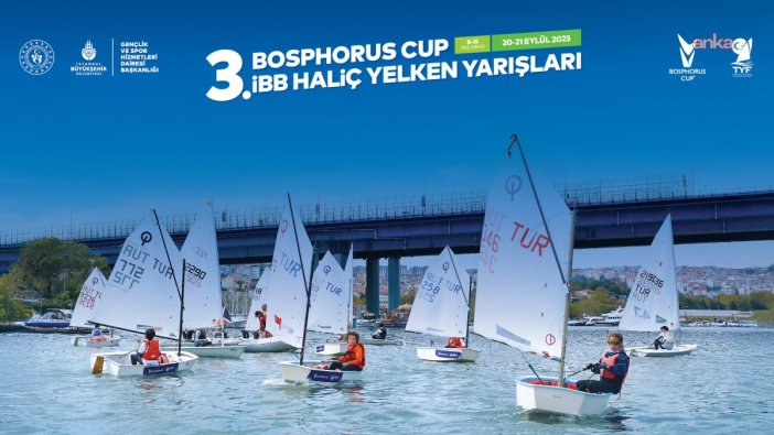 Yelkenli sporcular Haliç'te buluşuyor