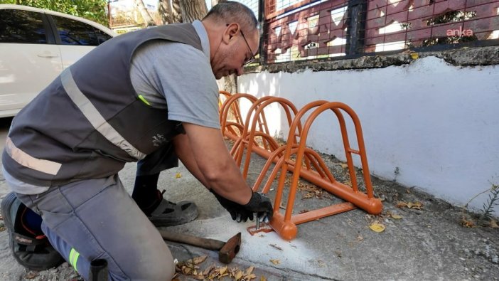 Lüleburgaz'da bisiklet park istasyonları artıyor