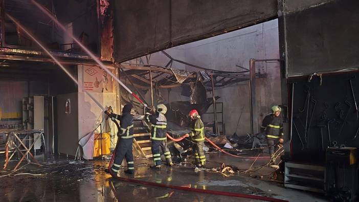 Şanlıurfa'da korkunç yangın!