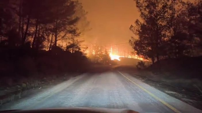 Muğla'da korkutan orman yangınları