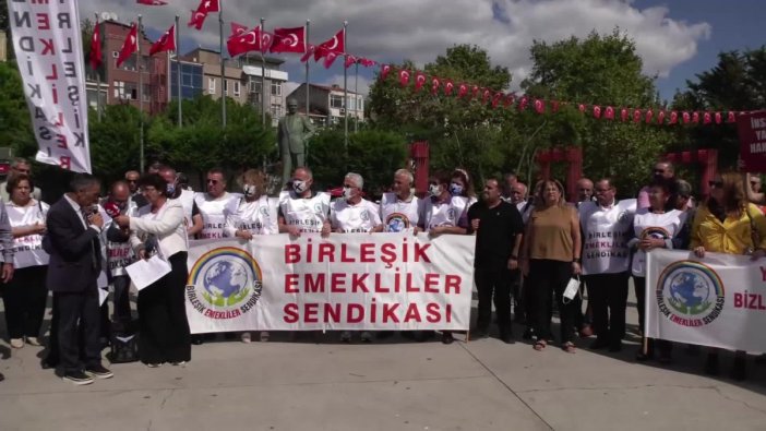 Emekliler Kartal'dan tüm Türkiye'ye seslendi: 35 bin lira istiyoruz!