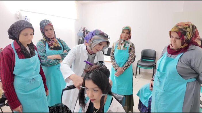 Adıyaman'da kadınlar için kuaförlük eğitimi fırsatı
