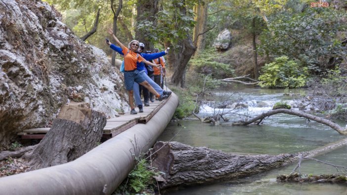 Mersin'de Kilikya Yolu’nda yürüyüşle Avrupa Hareketlilik Haftası kutlandı