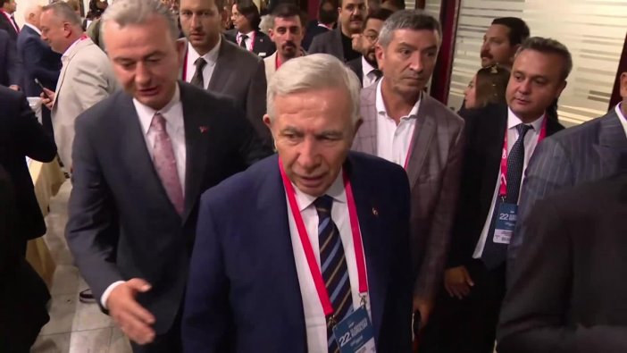 Mansur Yavaş: Partinin birliğine vesile olmasını umuyorum