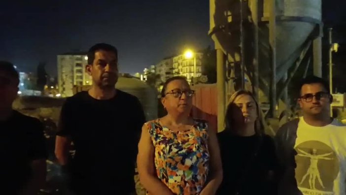 Hatay'da okulların yanında gizli beton santrali: Rant öne geçiyor