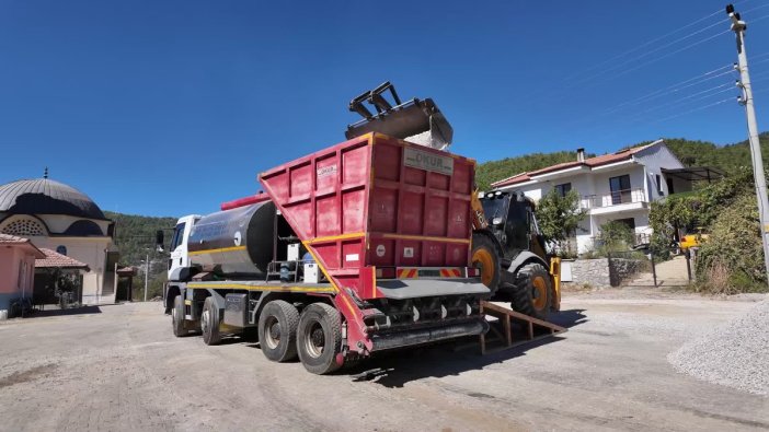 Marmaris'te kırsal yatırımlar hız kesmiyor